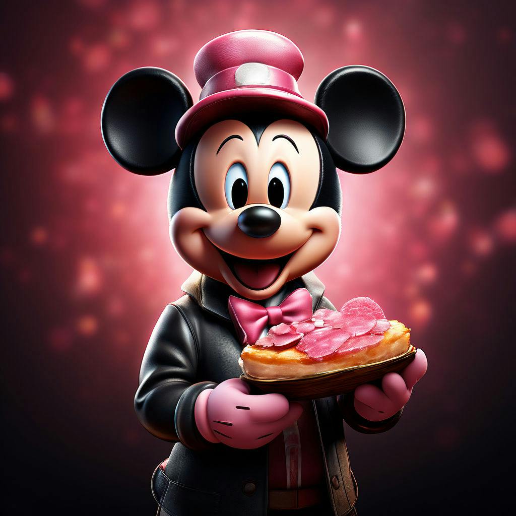 Pink Micky Mouse