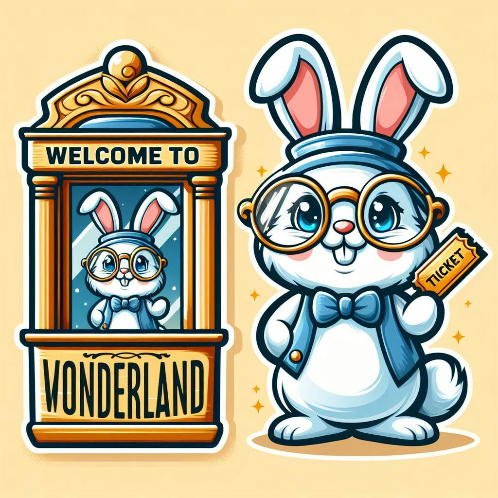 BunnyBase Wonderland Ticket