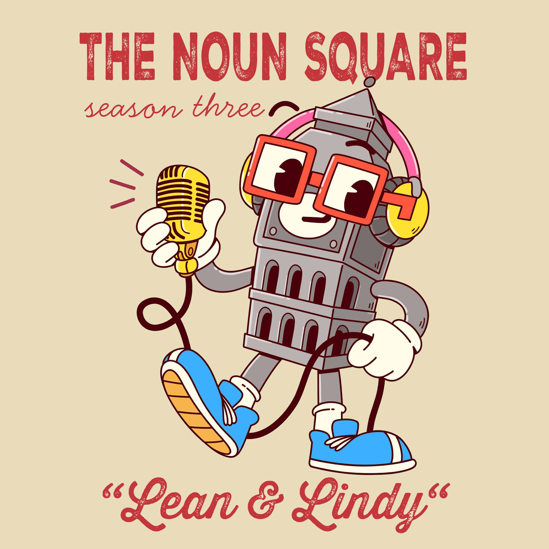 The Noun Square Season 3: Lean & Lindy. (Collectible Free Mint)