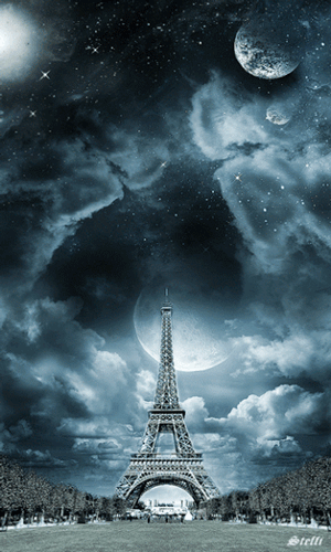 night in Paris