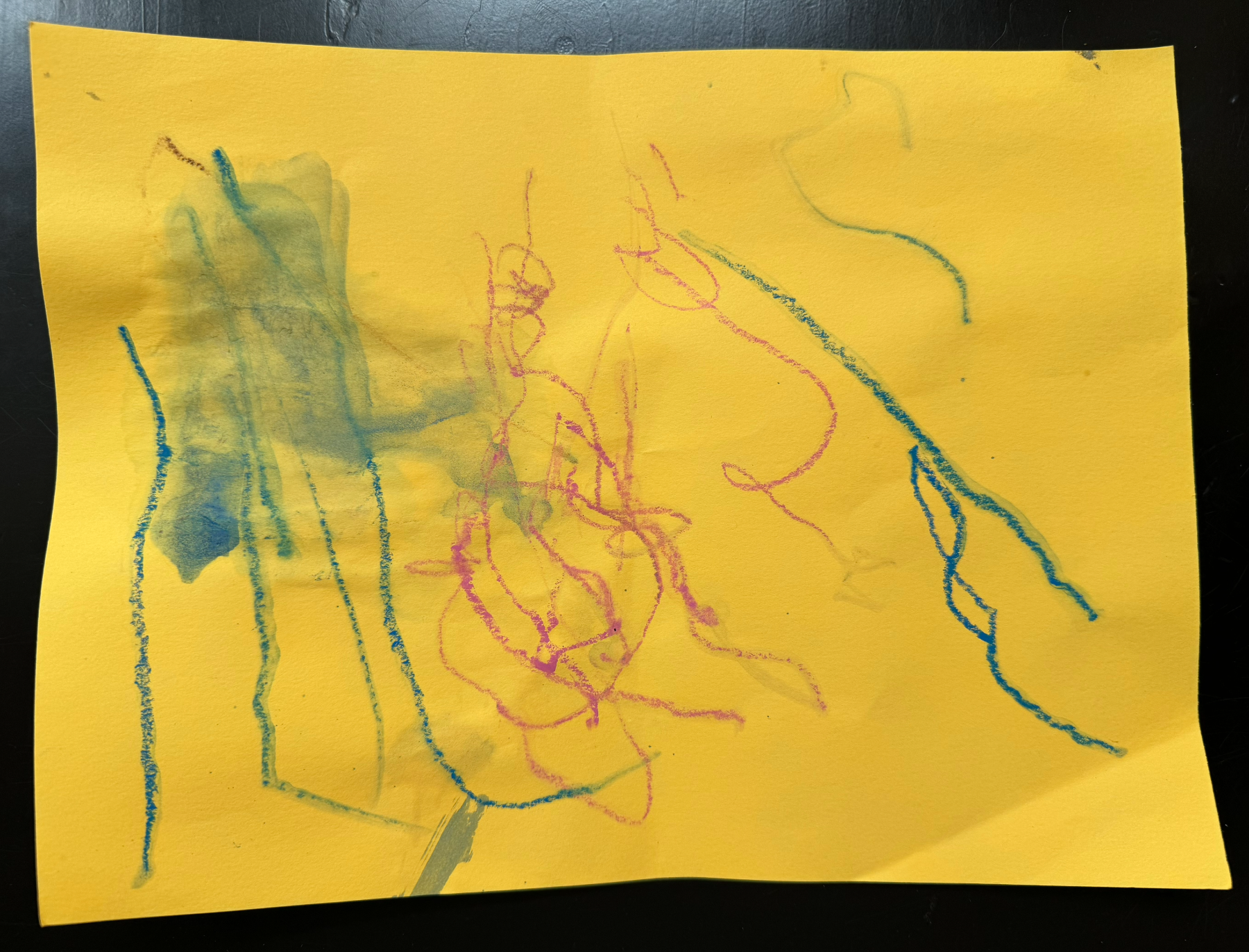 Art On Yellow Paper (5/7/24)