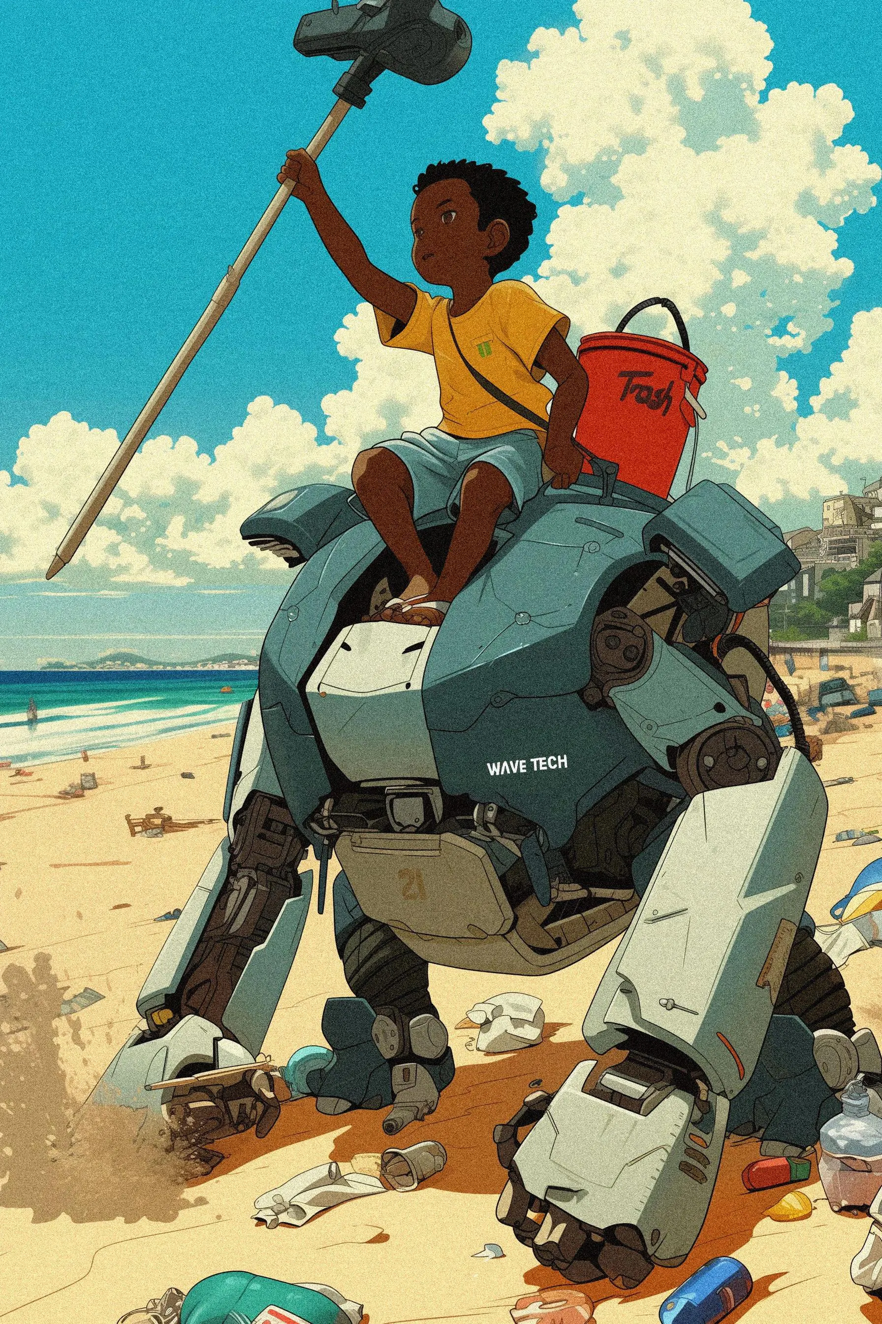 The Boy & and the Mecha
